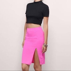 Hot pink Tobi Skirt